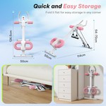 Topika - Ab Machine, 5-Level Adjustable Ab Trainer With LCD Counter