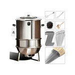 Topika Heavy-Duty BBQ Grill Perfect for Braais, Smoking and Outdoor Cooking
