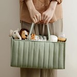 Topika Baby Diaper Caddy Bag Organizer, Portable Nursery Storage Basket
