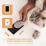 TopikaPet - Inkless Dog & Dog Paw Print Pad for Pet, Footprint & Hand Kit