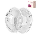 TopikaKids - 2 x Wearable Silicone Breast Milk Collector Cups, Leak-Proof