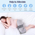 Topika Knee Pillow for Side Sleepers, Memory Foam Leg Pillow for Comfort