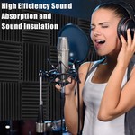 Topika - Sound Proof Foam Panels for Walls Self Adhesive, Sound Dampening