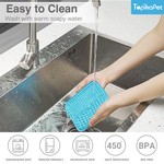Topika-Lick Mat for Dogs/Cats w/ Suction Cups, Anxiety Relief&Slow Feeding