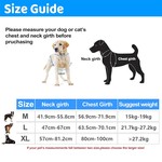 Topika No Pull Dog Harness Easy Walk Harness with Leash for Large Dogs
