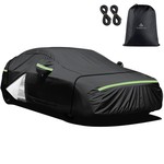 TopikaAuto 10-Layer Car Cover Waterproof All Weather SUV Hatchback Sedan