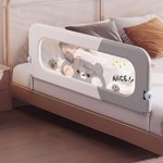 Topika Kids Bed Rail 1.5/1.8M, Foldable Toddler Safety Guard
