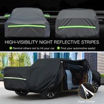 TopikaAuto Car Cover Waterproof All Weather for Bakkies Pickups Trucks Vans