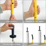 Topika - Pallet Stretch Film Dispenser Holder for 45-50cm Rolls, Heavy Duty