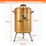 Topika Hand-Forged Thickened Carbon Steel Multifunctional Barbecue Grill