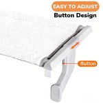 Topika Cat Window Perch Cat Window Bed Cat Bed, Adjustable Clamp Design