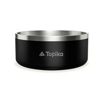 Topika Stainless Steel Dog Bowls No-Slip, Double-Walled Design