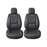 Topika - Luxury Faux Leather Car Seat Covers, Waterproof, Universal Fit