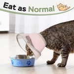 Pink Soft Cat Cone Collar for Recovery, Anti-Lick, Waterproof Mesh