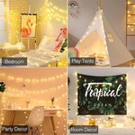 4M Star String Light LED Christmas/Valentine/ Wedding Curtain Lights