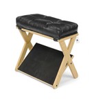 Topika - Foot Rest Under Desk, Ergonomic Wooden Office Foot Stool