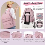Topika Girls Teen School Backpack Waterproof Oxford Laptop Bookbag