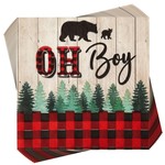 Topika Oh Boy Party Supplies with Paper Plates Cups Napkins etc Cutlery