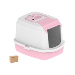 Topika Hooded Cat Litter Box with Scoop, Fully Enclosed, Leak-Proof