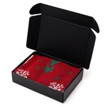 Topika - 25pcs Black packing Boxes, Corrugated Cardboard Mail Box, Gift Box