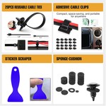 TopikaAuto-238Pcs Auto Car Trim Removal Tool Kit for Dash & Interior Repair