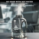 Topika Water Bottle with Straw 2600ml Large Capacity BPA-Free Sports Bottle