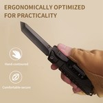 Topika Multitool Survival Knife 17-in-1, Swiss Army Folding Gravity Knife