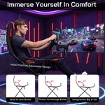 Topika - Foldable Racing Simulator Cockpit With Sim Racing Chair