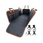 Topika Dog Car Seat Cover Hard Bottom Back Seat Protector