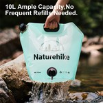Naturehike Collapsible Water Storage Bag 10L Portable Water Jug with Faucet