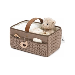 Topika Diaper Caddy, Baby Essentials Storage Caddy, Diaper Bag Organiser