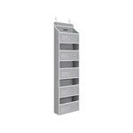 Topika - 5 Tier Over The Door Hanging Organizer, 10 Large Storage Pockets