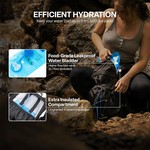 Topika - 18L Hydration Backpack with 2L Bladder, Waterproof, Lightweight