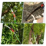Topika - Pole Pruner 8m Telescopic Pruning Saw And Branch Cutter Set