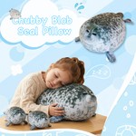 Topika Seal Plush Cute Plushies 5pcs Tummy Time Pillow Toy