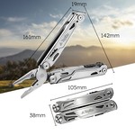 Topika - 28 in 1 Multitool with Pliers Knife Screwdrivers & More