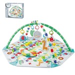 Topika 5-in-1 Baby Gym & Ball Pit with Sensory Toys, Tummy Time Mat