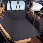 TopikaPet- Hard Bottom Dog Car Seat Cover, Waterproof, Scratchproof Hammock
