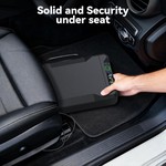Topika - Gun Lock Box Mini Safe, Biometric Fingerprint & Keypad Pistol Safe
