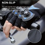 Motocentric Motorcycle Gloves Motorbike Half Finger Gloves