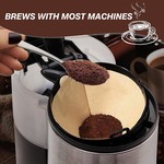 Topika Coffee Filters Papers, Cone Pour Over Coffee Paper Filters (100pc)