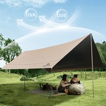 Naturehike Camping Tarp Waterproof Heavy Duty Tent Tarp Sun Shelter