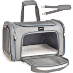 TopikaPet - Soft-Sided Pet Carrier Bag for Travel & Home Use, Cat Carrier