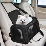 Topika Soft-Sided Pet Carrier Bag for Travel & Home Use, Cat Carrier