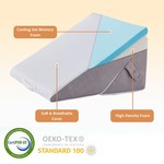 Topika - Wedge Pillow Post Surgery,Bed Wedge Pillows for Adult Sleep Apnoea