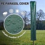Topika Patio Umbrella Cover Outdoor Waterproof Umbrella Covers for Garden
