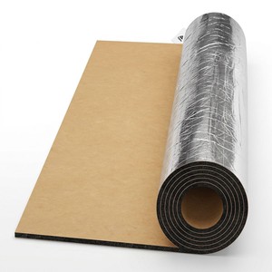 Topika Car Sound Proofing Sheet, Vehicle Soundproof Foil Foam Mat 250x100cm