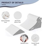 Topika - Bed Wedge Pillow Set for Adults Sleep Apnea & Post Surgery