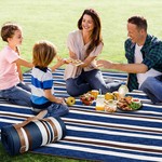 Topika Premium Waterproof Picnic Blanket for Families & Outdoor Adventures