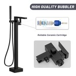 Topika Freestanding Bath Tub Faucet With Handheld Spray Durable & Rust-free